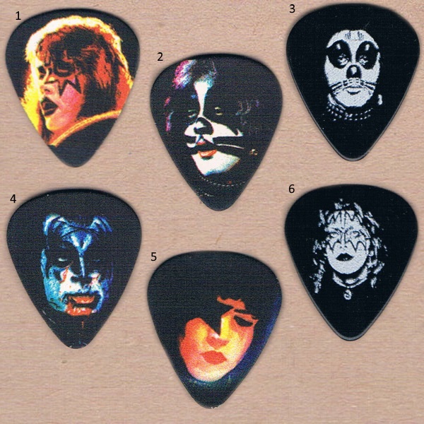 Kiss Guitar Picks / Plectrums