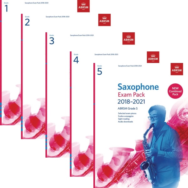 ABRSM Saxophone Exam Music 20182021 Combined Edition with Scales and