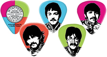 The Beatles Guitar Picks Lonely Hearts Club Band