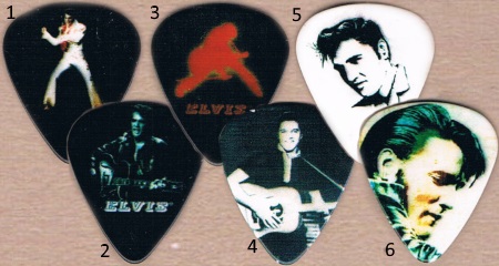 Elvis Guitar Picks