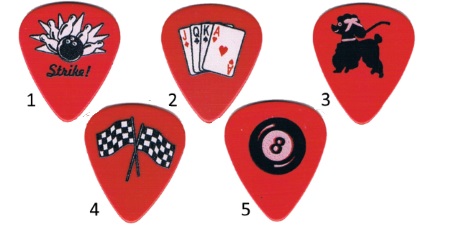 Rock and Roll Guitar Picks