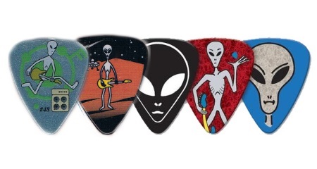 GA Alien Guitar Picks