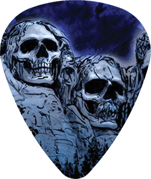 Alchemy Guitar Picks Skull Mountin